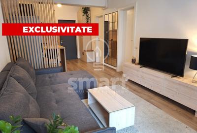 Apartament cu 2 camere semidecomandat, mobilat în Mărăști