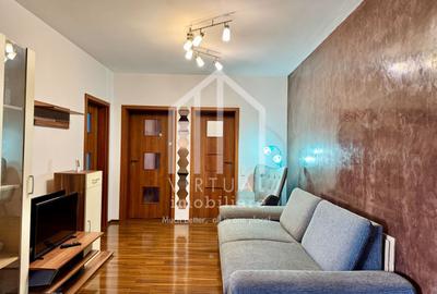 Apartament cu 3 camere semidecomandat, mobilat în Hipodrom 3