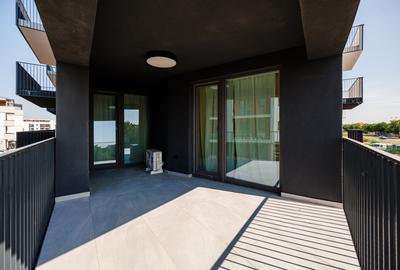 Apartament 2 camere, mobilat si utilat, terasa 12,8 mp | Comision 0 - 17