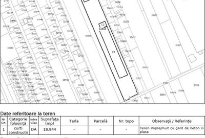 Proprietate industriala: depozitare 6.978 mp + birouri 864 mp - 2