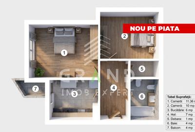 Apartament cu 2 camere decomandat, mobilat în Mănăștur