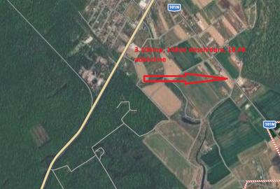 Teren intravilan 3.106 mp,  Izvorani, deschidere 148 ml la str. Complex Olimpic - 3