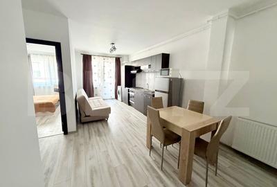 Apartament cu 2 camere semidecomandat, mobilat în Florești