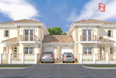 Duplex 5 camere 132 mp utili, despartit prin garaj Mosnita Noua - 1