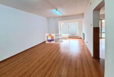 Spatiu comercial de vânzare cu vad Brașov - 57 mp # spatii-comerciale-brasov.ro - 1