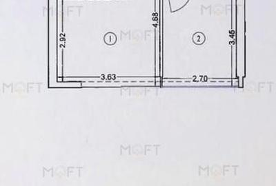 Apartament 2 camere Up-Site vis a vis Promenada nu se adauga TVA - 16