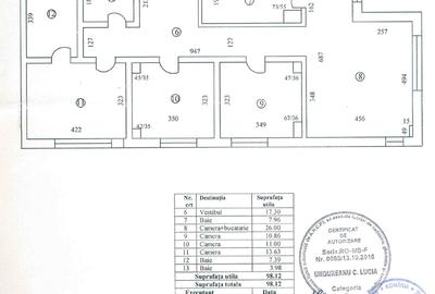 Apartament cu 4 camere decomandat în Herăstrău