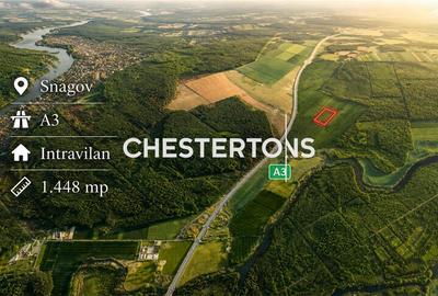 Lot generos de teren in Snagov | 1.448 mp  + 343 servitute| Ideal pentru casa sa - 1