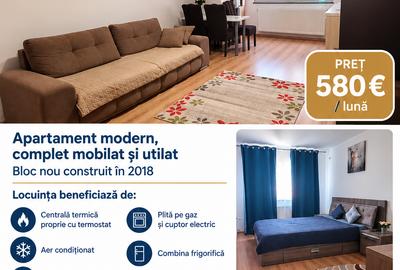 Apartament cu 2 camere semidecomandat în Theodor Pallady