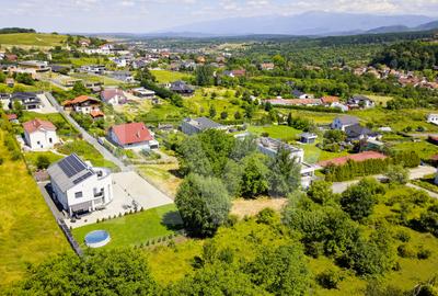 Teren 1340 mp în Cisnădioara – Cu Vedere la Cetatea Medievală și Munții Făgăraș - 11