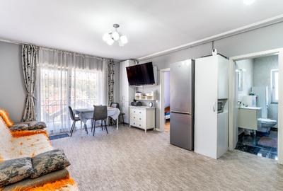 Apartament cu 2 camere semidecomandat, mobilat în Chinteni