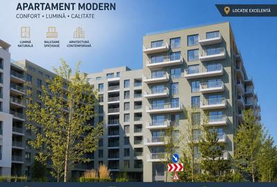 Apartament 3 camere finisat, 73 mp, parcare, cladire nZEB, zona Garii - 8