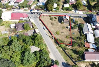 Teren intravilan 1011mp Silistea Snagov, zona mixta, dubla deschidere, asfalt - 7