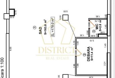 Spatiu comercial de 178mp | SAD | Central - 12