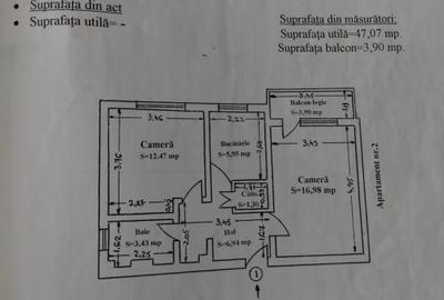 Apartament 2 camere decomandat - zona CET -  89.000 euro - 8
