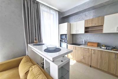 Apartament cu 2 camere semidecomandat, mobilat în Pipera