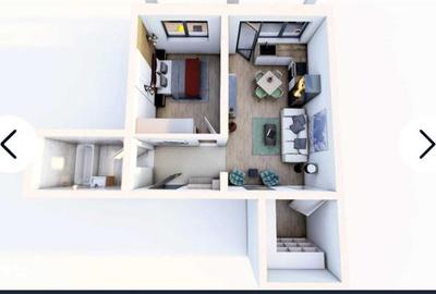 Apartament 2 camere, constructie noua 2025, etaj 3/4, complet mobilat si utilat. - 8
