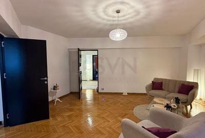 Apartament cu 3 camere semidecomandat, mobilat în Calea Victoriei