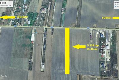 Teren intravilan 5.233 mp, D=16 ml, STRADA PRINCIPALA,zona ONASIS - 3