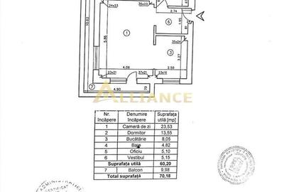 Apartament 2 camere, 70 mp, parcare si boxa incluse - Nicolae Grigorescu - 15