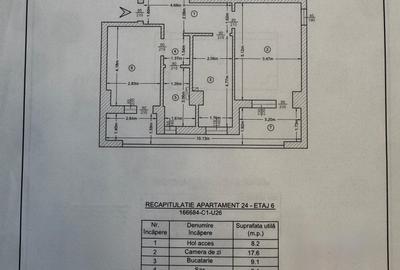De vânzare | 2 camere | Păcurari | 65 mp | Balcon 12 mp | Parcare subterană - 19