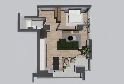 Apartament cu view catre Parcul Botanic - Alenia Botanic Park - 3