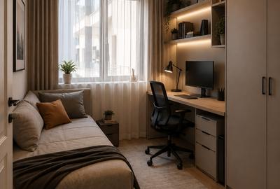 🔝 Penthouse finalizat 🌇Dezvoltator 0% comision-4 camere 🚇 Metrou Mihai Bravu - 21