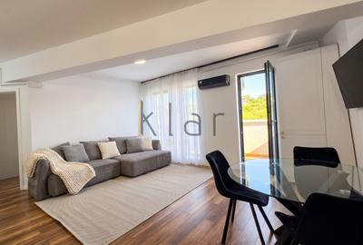 Apartament cu 2 camere semidecomandat, mobilat în Zorilor