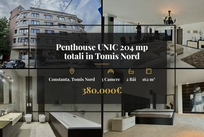 Penthouse UNIC 204 mp totali in Tomis Nord Constanta mobilat si utilat - 1