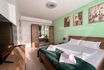 Apartament cu 2 camere decomandat, mobilat în Tractorul