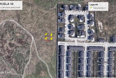 Teren Construcții intravilan de 1000 mp, în Pipera