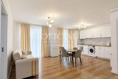 Apartament cu 2 camere semidecomandat, mobilat în Florești