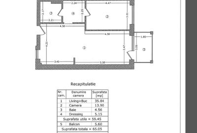Apartament 2 camere | Bloc boutique 2025 | 65 mp | Piața Sfântul Ștefan - 5
