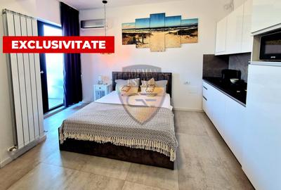 Garsonieră open-space_feminine, mobilată în Mamaia-Sat