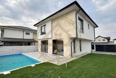 DOM00494 - Vila in  Tunari –  4 camere cu piscina exterioara - 4