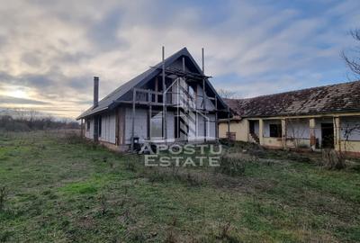 Casa individuala de vanzare la rosu cu teren generos, Seceani - 1