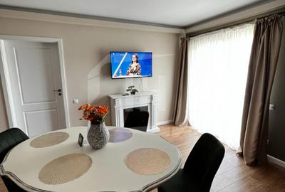 Apartament cu 2 camere semidecomandat, mobilat în Borhanci