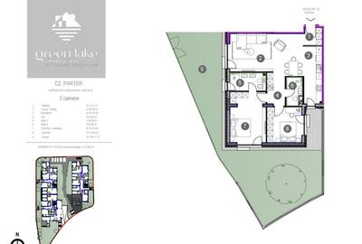 Apartament 3 camere cu grădină, prima închiriere – Green Lake Baneasa - 19