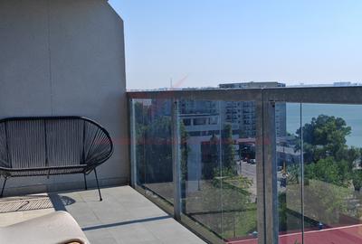 Ap 2 camere + TERASA 50 MP | Vedere Spectaculoasa Catre Lac | Mamaia IAKI - 14