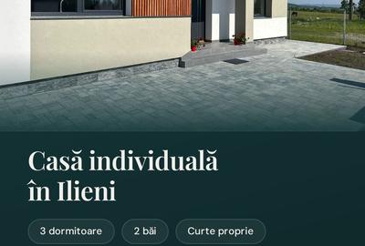 Casă individuală cu 3 camere în Ilieni