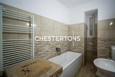 Penthouse deasupra orasului - apartament de vanzare cu terasa, semineu si povest - 15