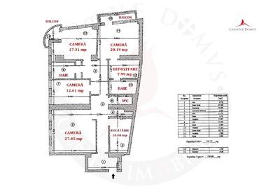 Universitate - Intercontinental / Spatiu de birouri / 144 mp utili - 12