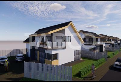 Casa de vanzare 147 mpu si 5 camere teren de 434 mp Cristian Sibiu - 2