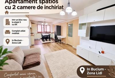 Apartament cu 2 camere decomandat în Bucium
