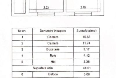 FARA COMISION ap 2 camere mobilat elegant utilat centrala gaz balcon la cheie - 8