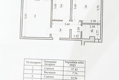 Apartament 2 camere decomandat - Casa de Cultura - 108.000 euro(Cod E6) - 12