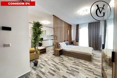 Garsonieră open-space_feminine, mobilată în Mamaia-Sat