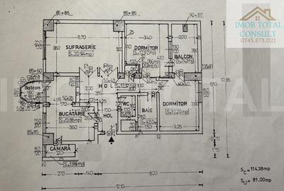 Apartament 3 camere Ultracentral, Decomandat, Mobilat si Utilat - 2