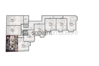 De vânzare apartament 2 camere, ultracentral, semifinisat - 2
