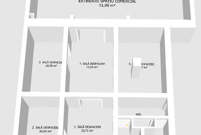 Spatiu comercial ultracentral in Moldova Noua - 2